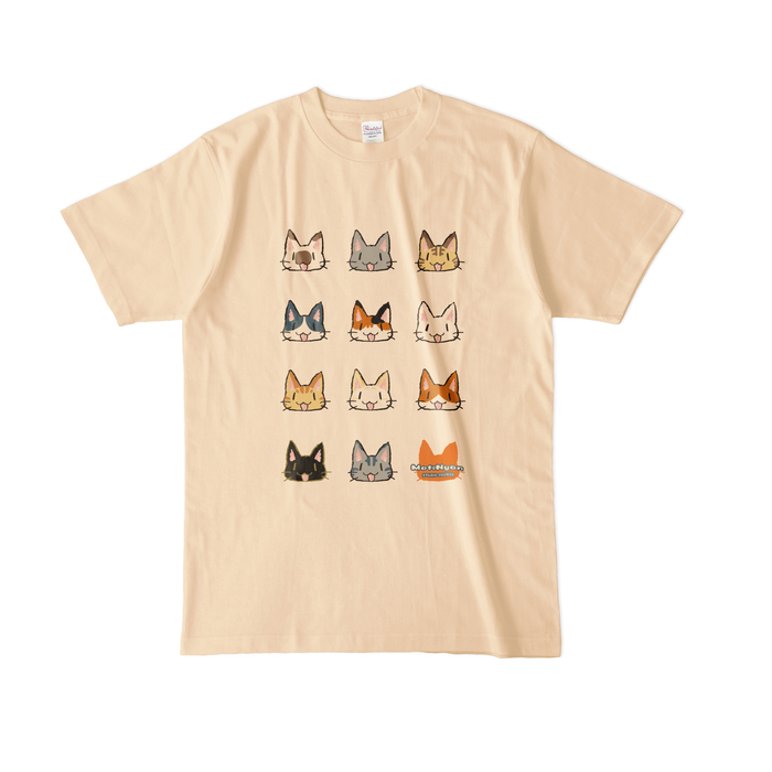 カラーTシャツ(淡色) - L - ナチュラル