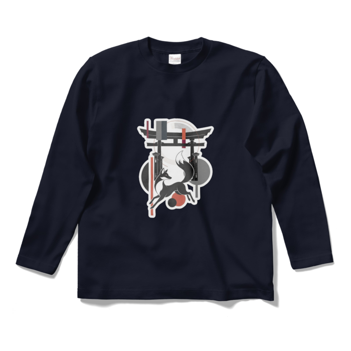 ロングスリーブTシャツ - S - ネイビー