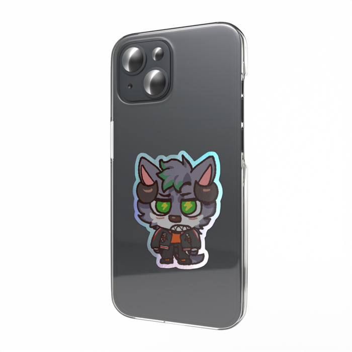 ミニカサイ オーロラスマホステッカー【普】