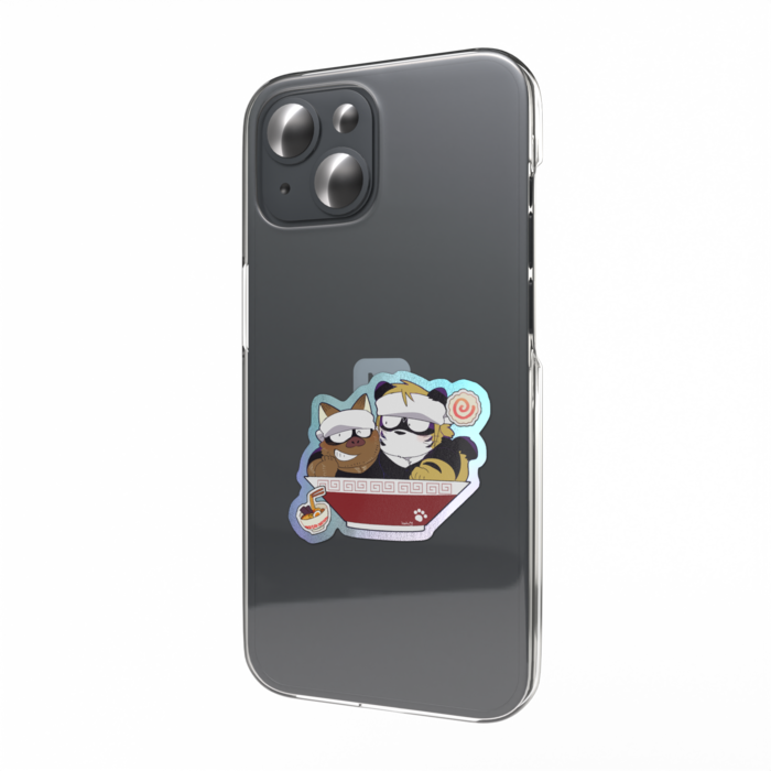 オーロラスマホステッカー - W55 × H91mm 以内