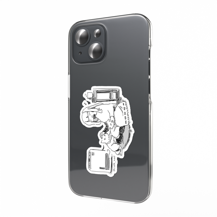 スマホステッカー：ストーブ点火(大・文字なし)