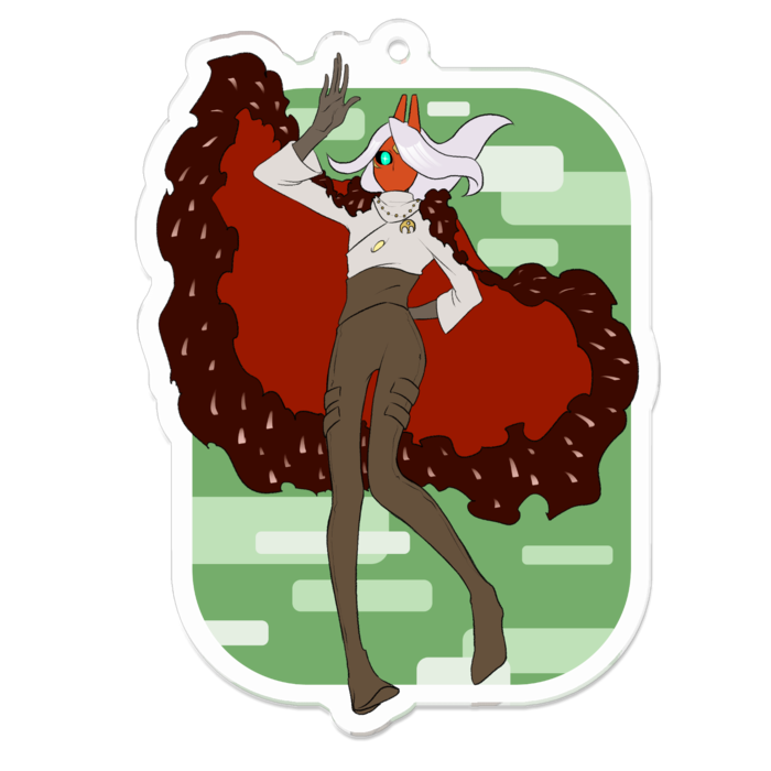 アクリルキーホルダー - 70 x 70 (mm)