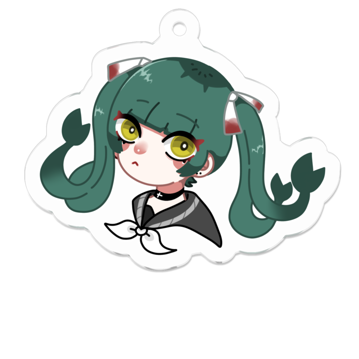 アクリルキーホルダー - 50 x 50 (mm)