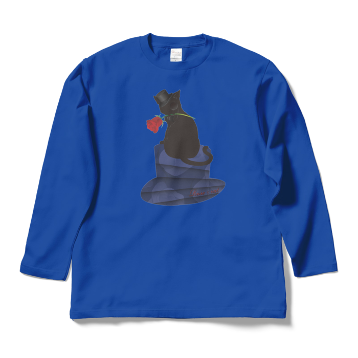 ロングスリーブTシャツ - L - ロイヤルブルー