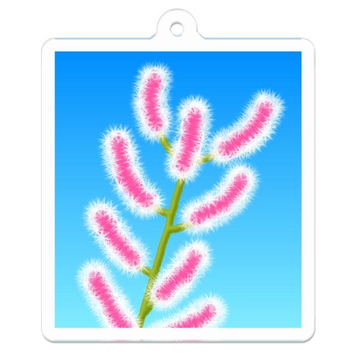 アクリルキーホルダー - 50 x 50 (mm)