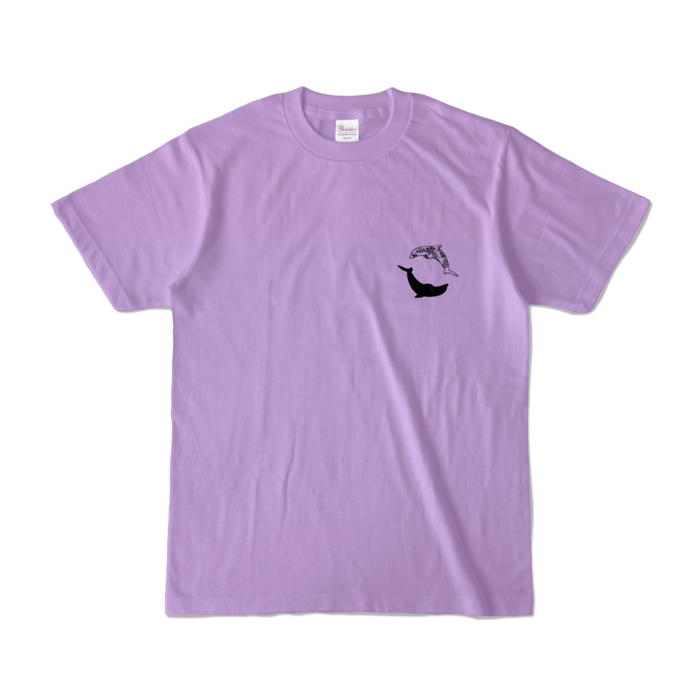 カラーTシャツ - S - ライトパープル (淡色)