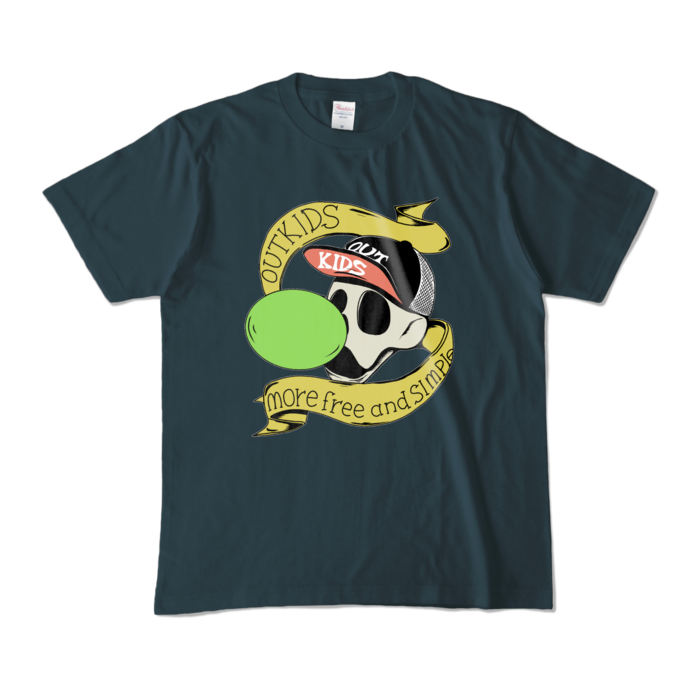 カラーTシャツ - M - デニム (濃色)