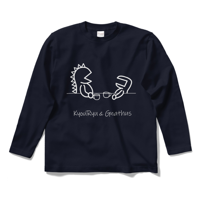 ロングスリーブTシャツ - S - ネイビー