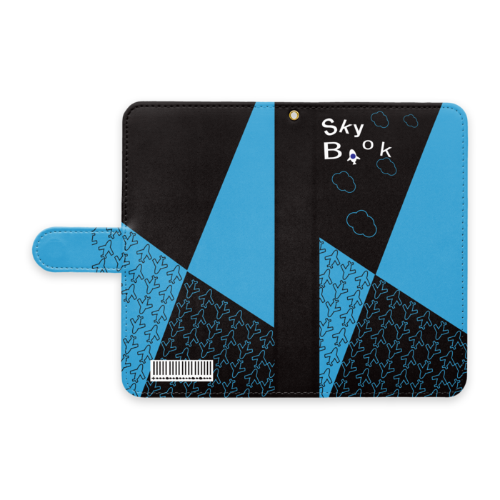 手帳型Androidケース - L - ストラップ穴 あり