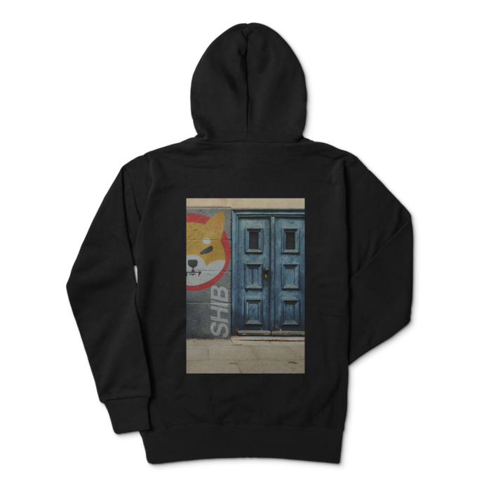 ジップパーカー - L - ブラック