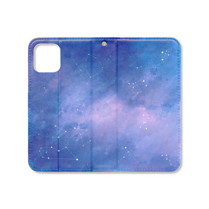 手帳型iPhoneケース（ベルトなし） - iPhone 11 Pro - ストラップ穴 あり
