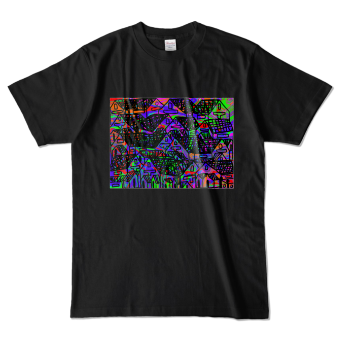 カラーTシャツ - L - ブラック (濃色)