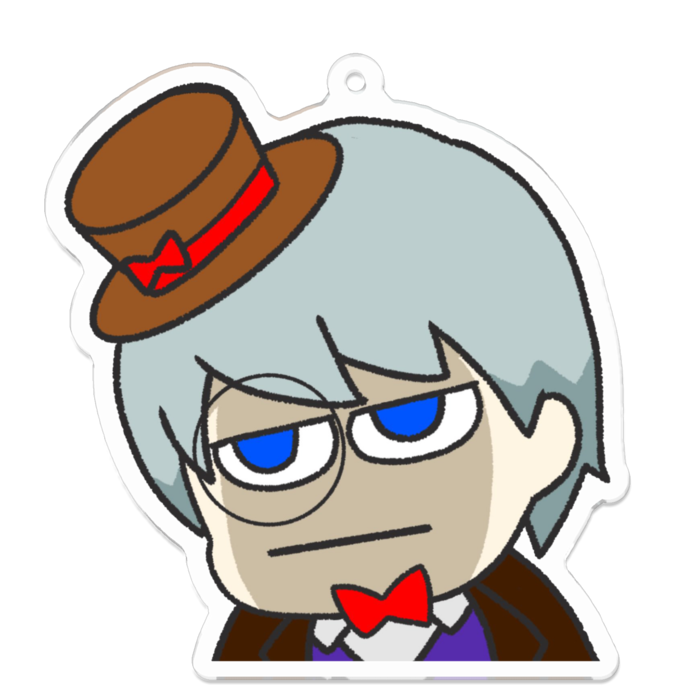 アクリルキーホルダー - 70 x 70 (mm)