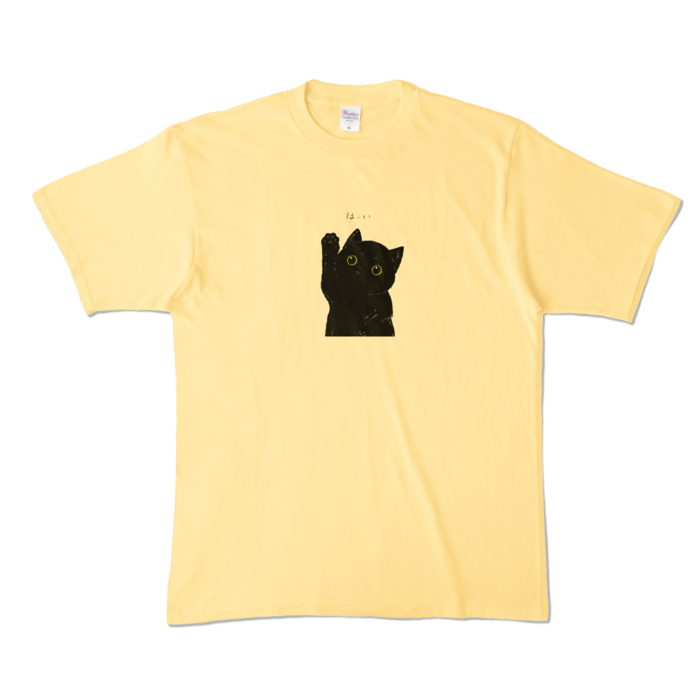 カラーTシャツ - XL - ライトイエロー (淡色)