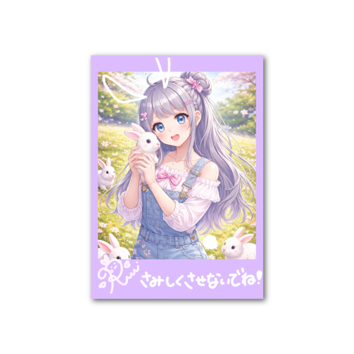 フォト風カード - 縦 - 片面(6)