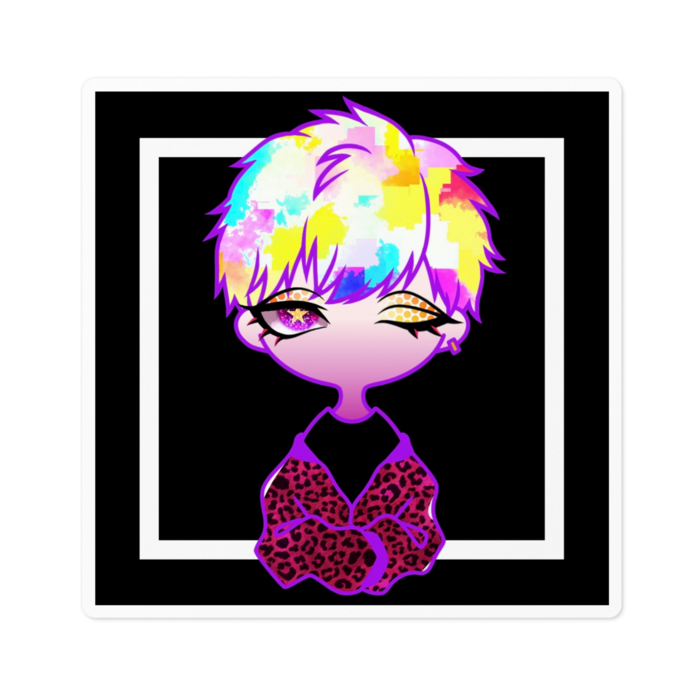 ステッカー - 100 x 100 (mm)