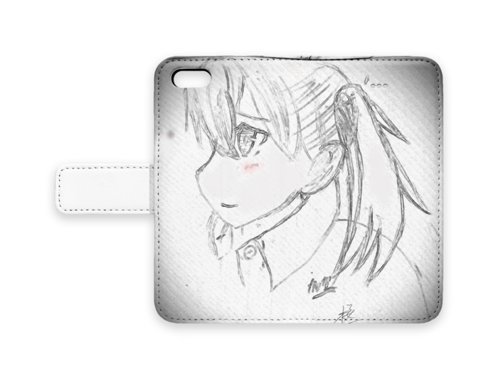 手帳型iPhoneケース - iPhone5 - ストラップ穴 なし