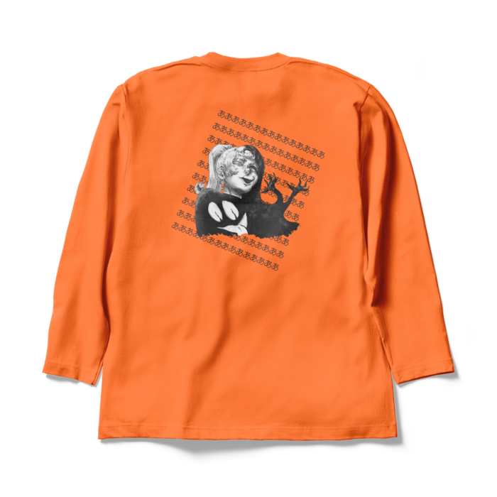 ロングスリーブTシャツ - XL - オレンジ