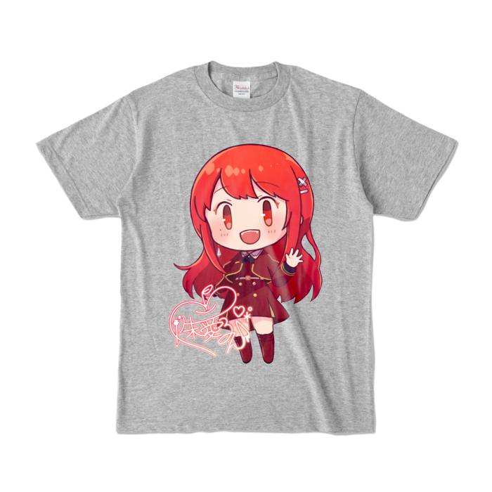 カラーTシャツ - S - 杢グレー (濃色)