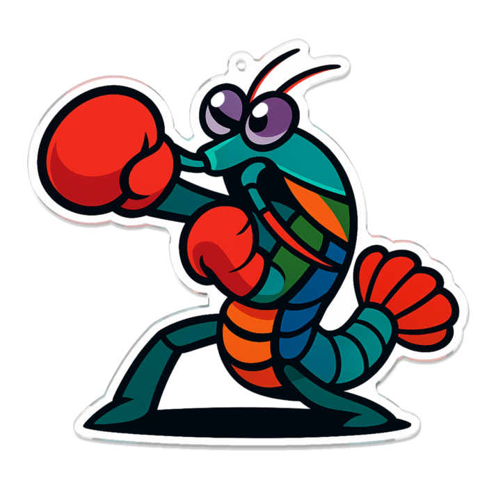 アクリルキーホルダー - 100 x 100 (mm)