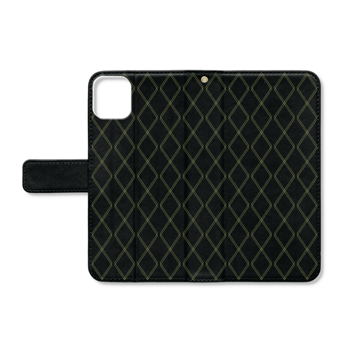 手帳型iPhoneケース - iPhone11ProMax - ストラップ穴 あり