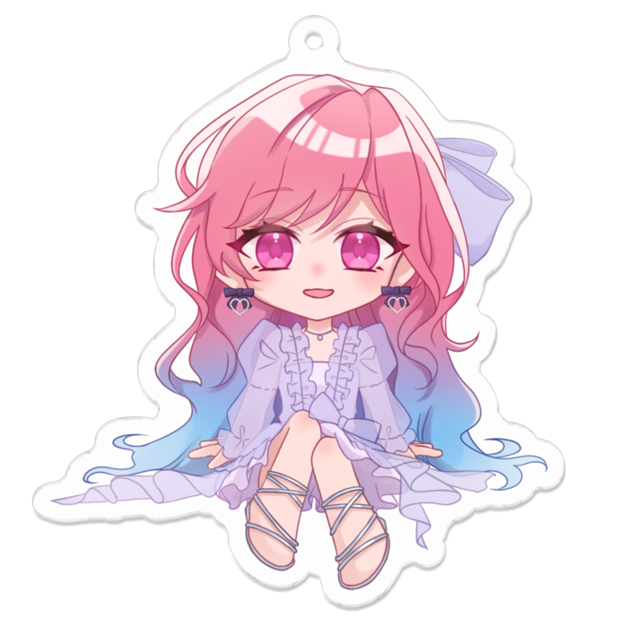 アクリルキーホルダー - 70 x 70 (mm)