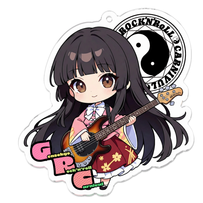 アクリルキーホルダー - 70 x 70 (mm)