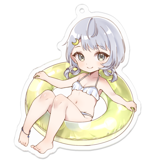 アクリルキーホルダー - 70 x 70 (mm)