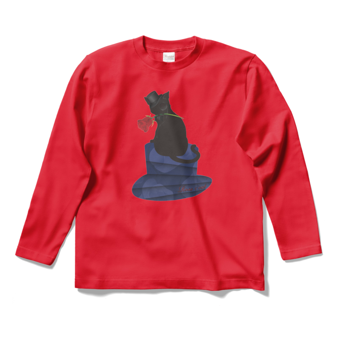 ロングスリーブTシャツ - S - レッド