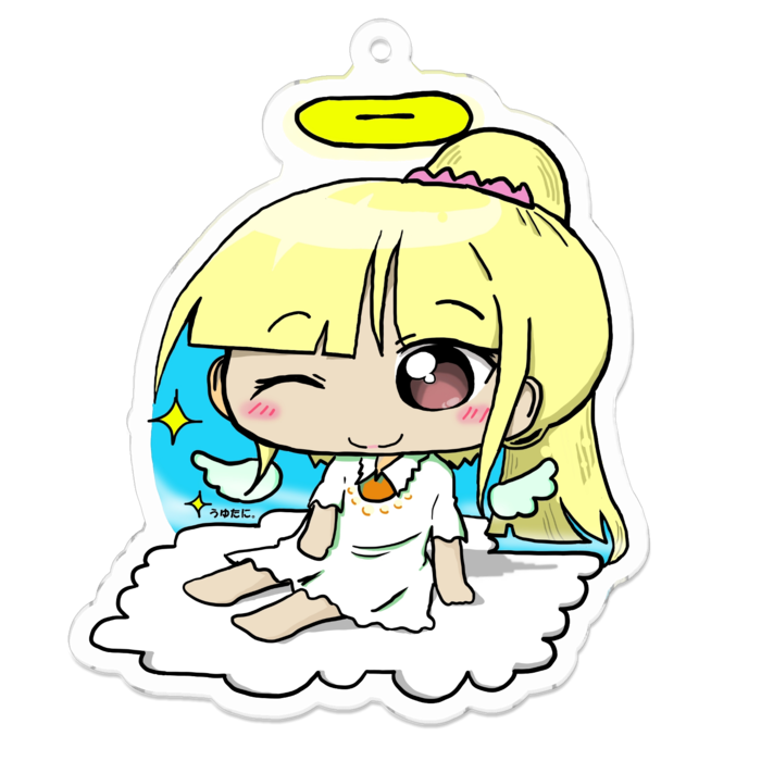 アクリルキーホルダー - 70 x 70 (mm)