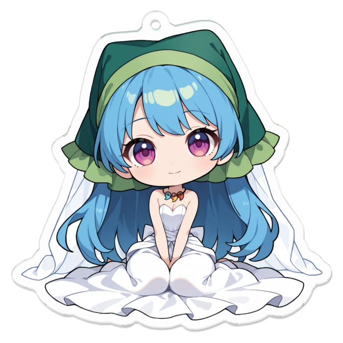 アクリルキーホルダー - 70 x 70 (mm)(キャラのみ)