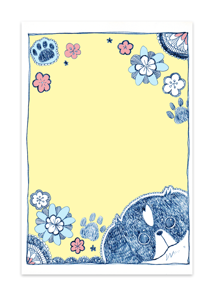 ポストカード(10セット) - ヴァンヌーボVGスノーホワイト195kg