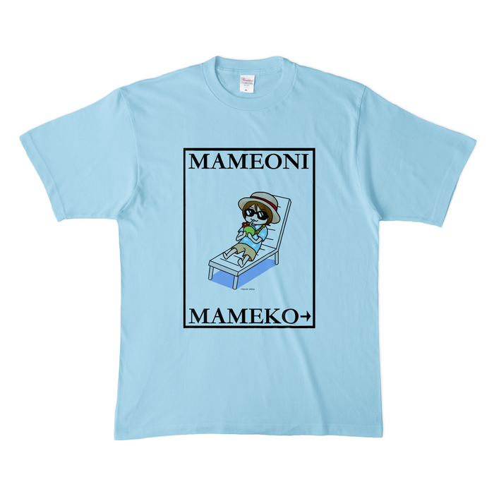 カラーTシャツ(淡色) - XL - ライトブルー