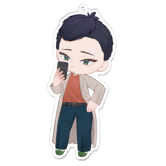 アクリルキーホルダー - 100 x 100 (mm)