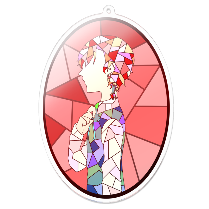 アクリルキーホルダー - 100 x 100 (mm)