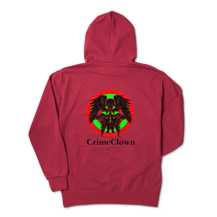 パーカー - XL - バーガンディ