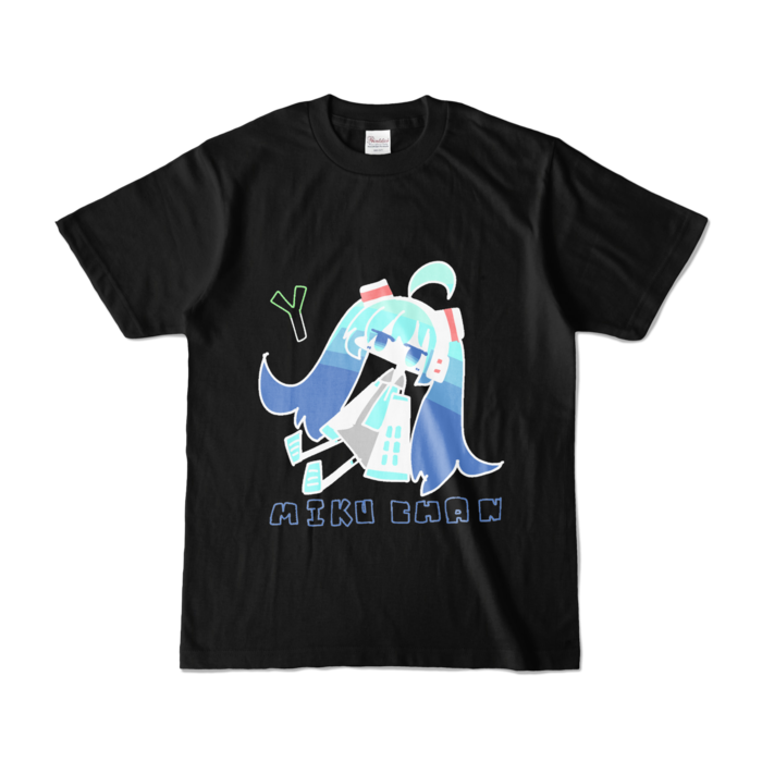 カラーTシャツ - S - ブラック (濃色)