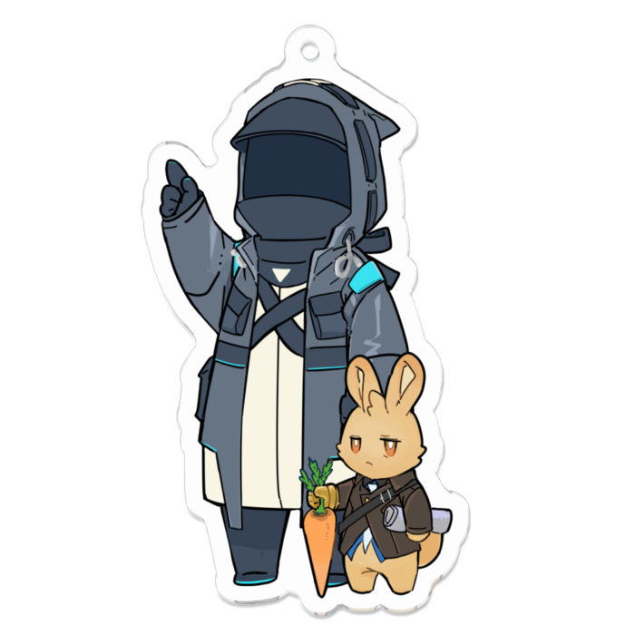 アクリルキーホルダー - 70 x 70 (mm)