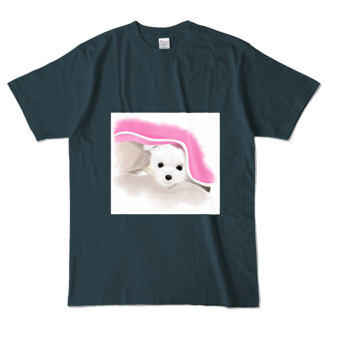 カラーTシャツ - L - デニム (濃色)