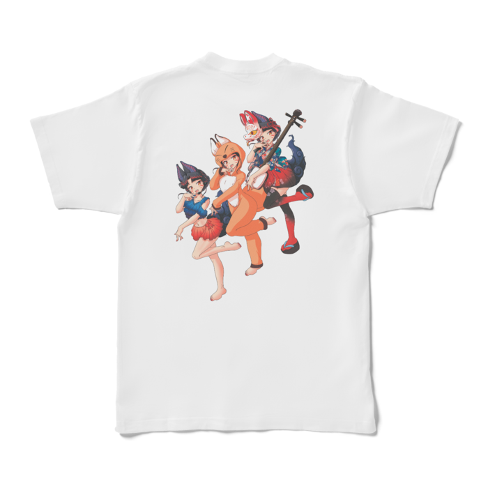 三姉妹Tシャツ - XL - 白