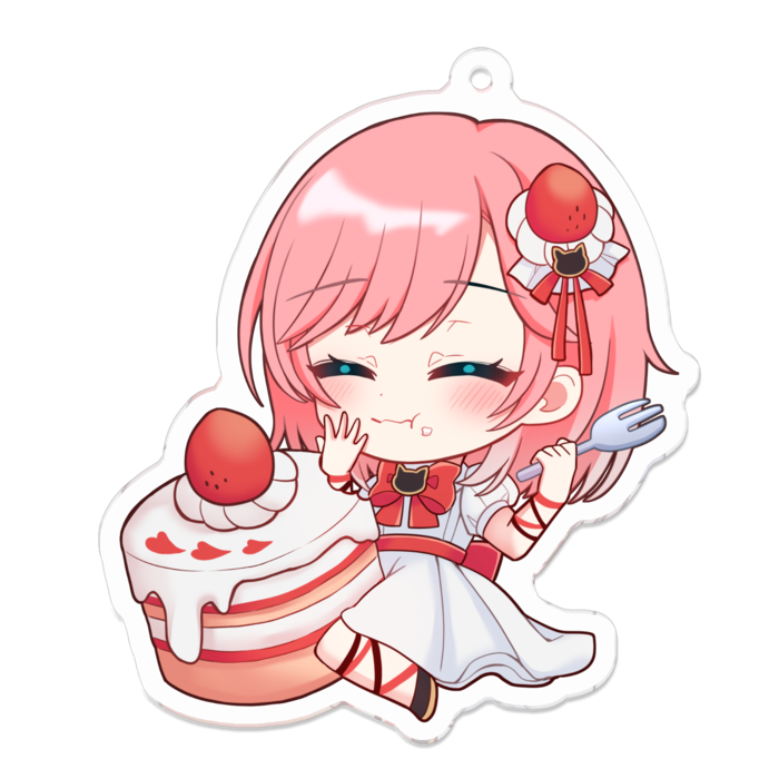 アクリルキーホルダー - 70 x 70 (mm)