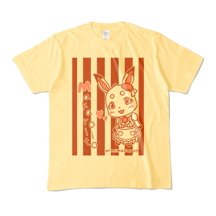 カラーTシャツ - M - ライトイエロー (淡色)