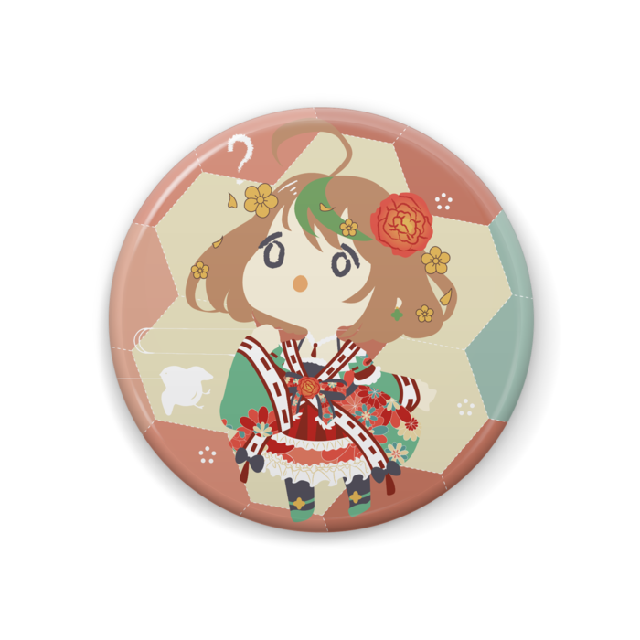 おとぼけあみい缶バッジ - 44mm