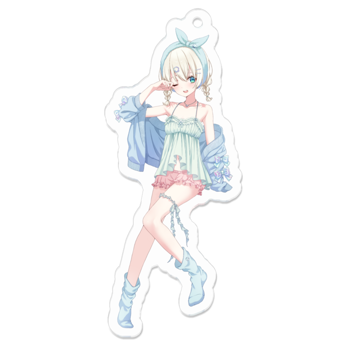 アクリルキーホルダー - 70 x 70 (mm)