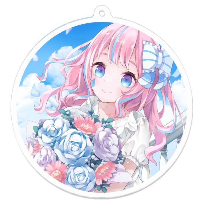 アクリルキーホルダー - 70 x 70 (mm)