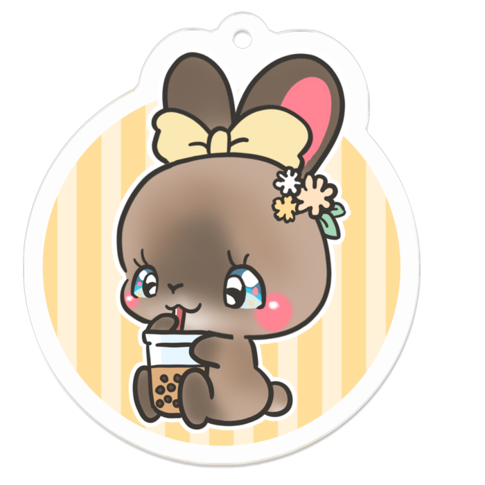 アクリルキーホルダー - 50 x 50 (mm)