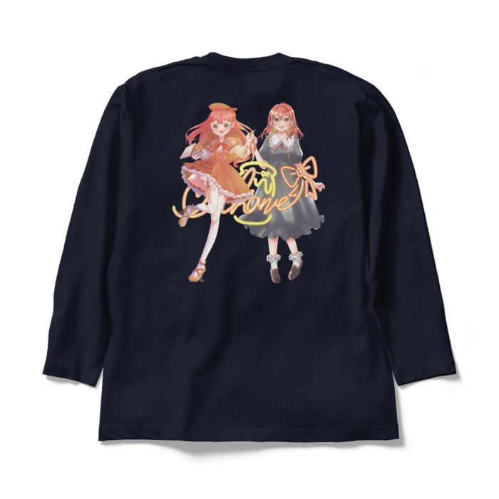 ロングスリーブTシャツ - XL - ネイビー