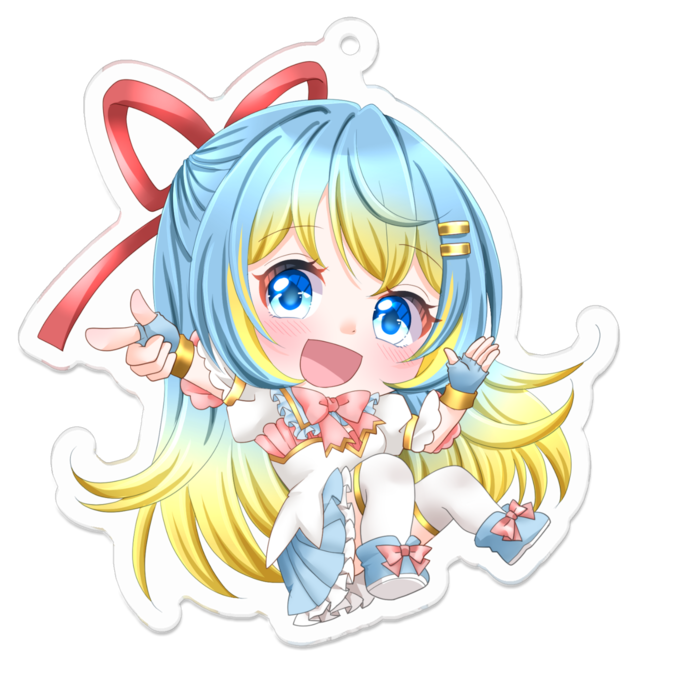 アクリルキーホルダー - 70 x 70 (mm)