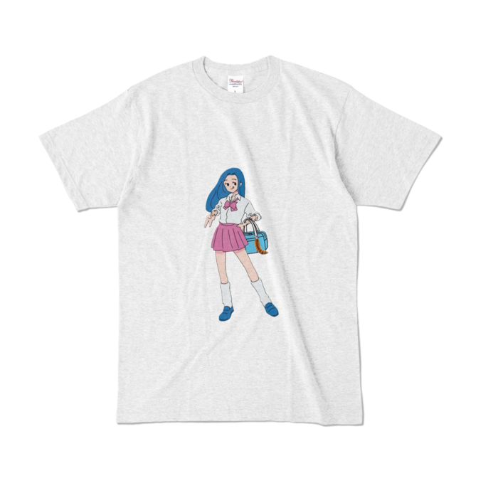 カラーTシャツ - L - アッシュ （淡色）