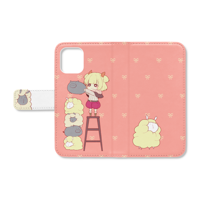 手帳型iPhoneケース - iPhone12 mini - ストラップ穴 なし